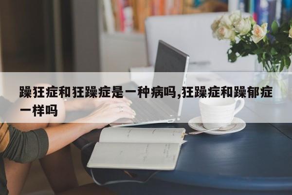 躁狂症和狂躁症是一种病吗,狂躁症和躁郁症一样吗